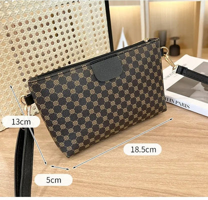 Women  Crossbody Mobile Phone Bag with Printed