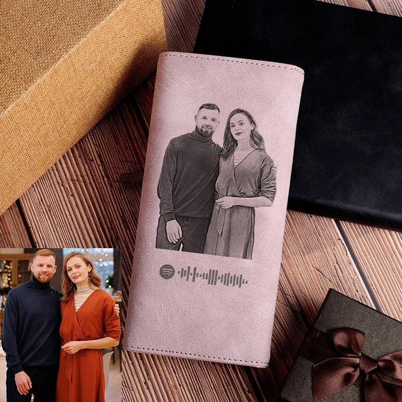 Customized women picture wallet