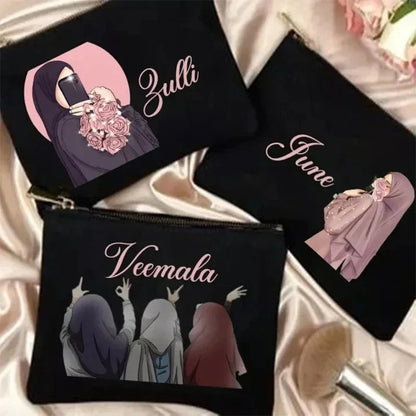 Personalized Makeup Bag with Name