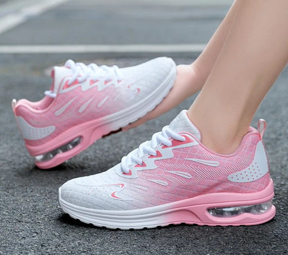 Women Mesh Breathable Lightweight Comfortable Sneaker Fashion Casual Sports  Footwear