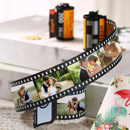 Customized Photo Picture Keychain Reel Album Photo Memory