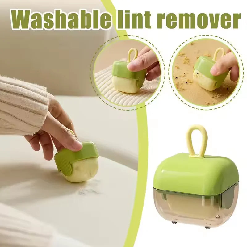 Washable Adhesive Drum Pet Hair Remover, Clothing Dust Removal