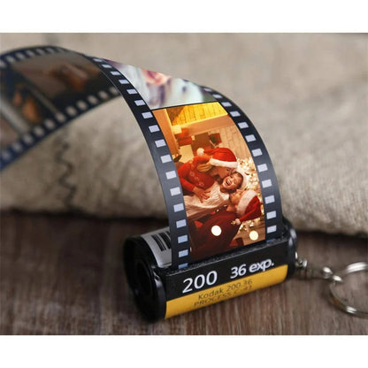 Customized Photo Picture Keychain Reel Album Photo Memory