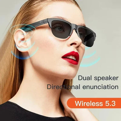 Smart Sunglasses Glasses Bluetooth Call AI Intelligent Headphones HIFI Blue Light Waterproof Anti-UV For Men Women