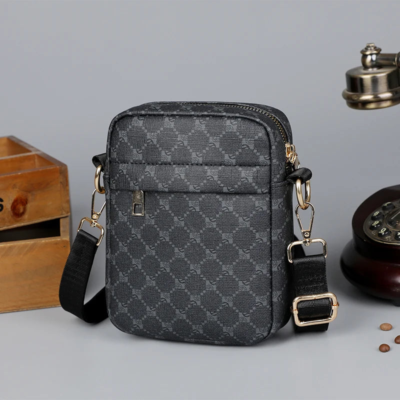 Men Shoulder Bag PU Leather Crossbody