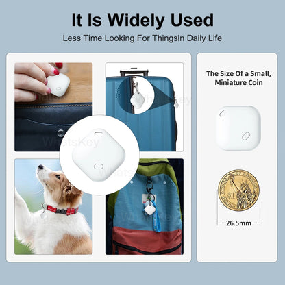 Mini Tracker Device for Apple Find My Key Smart Tracking iTag Child Finder Pet Car GPS Lost Smart Bluetooth Tracker IOS System