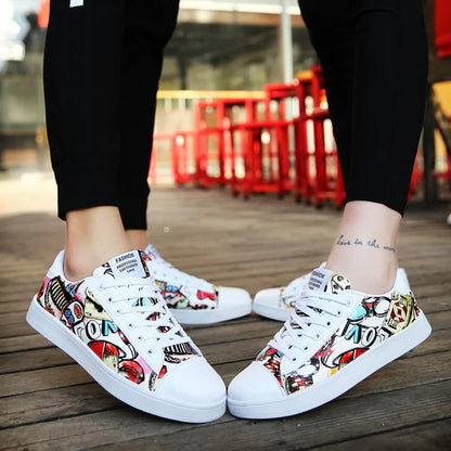 Women's Hand-painted Outdoor Casual Sneaker