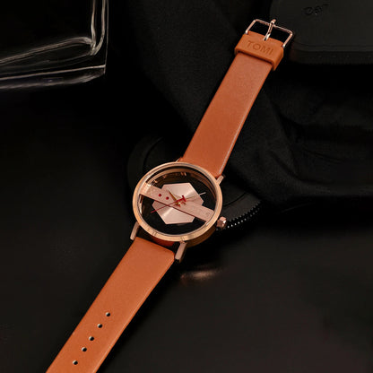 Quartz Watch Leather Watch Strap