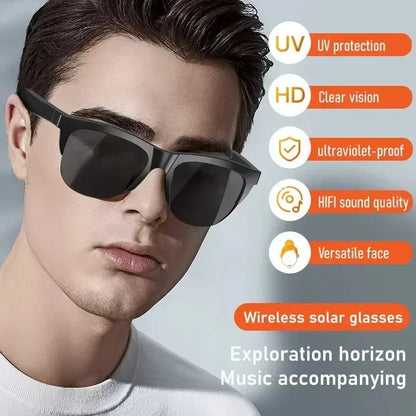 Smart Sunglasses Glasses Bluetooth Call AI Intelligent Headphones HIFI Blue Light Waterproof Anti-UV For Men Women