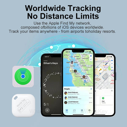 Mini Tracker Device for Apple Find My Key Smart Tracking iTag Child Finder Pet Car GPS Lost Smart Bluetooth Tracker IOS System