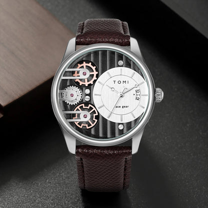 Automatic Quartz Watch with movement