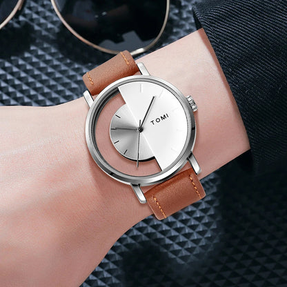 Quartz Watch Leather Watch Strap