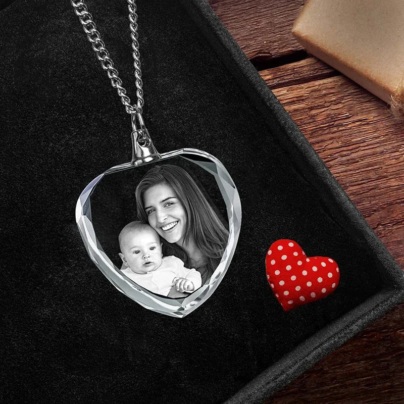 3D Custom Photo Necklace with Personalized Picture