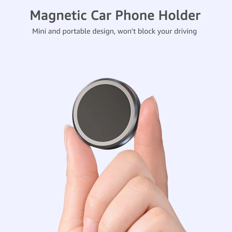 Magnetic Car Phone Holder, Car Steering Wheel Mobile Smartphone Stand