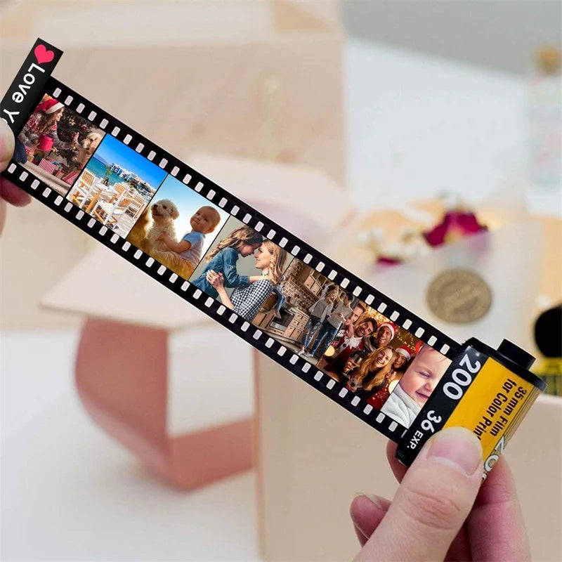 Customized Photo Picture Keychain Reel Album Photo Memory