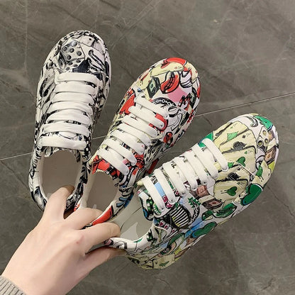 Women's Hand-painted Outdoor Casual Sneaker