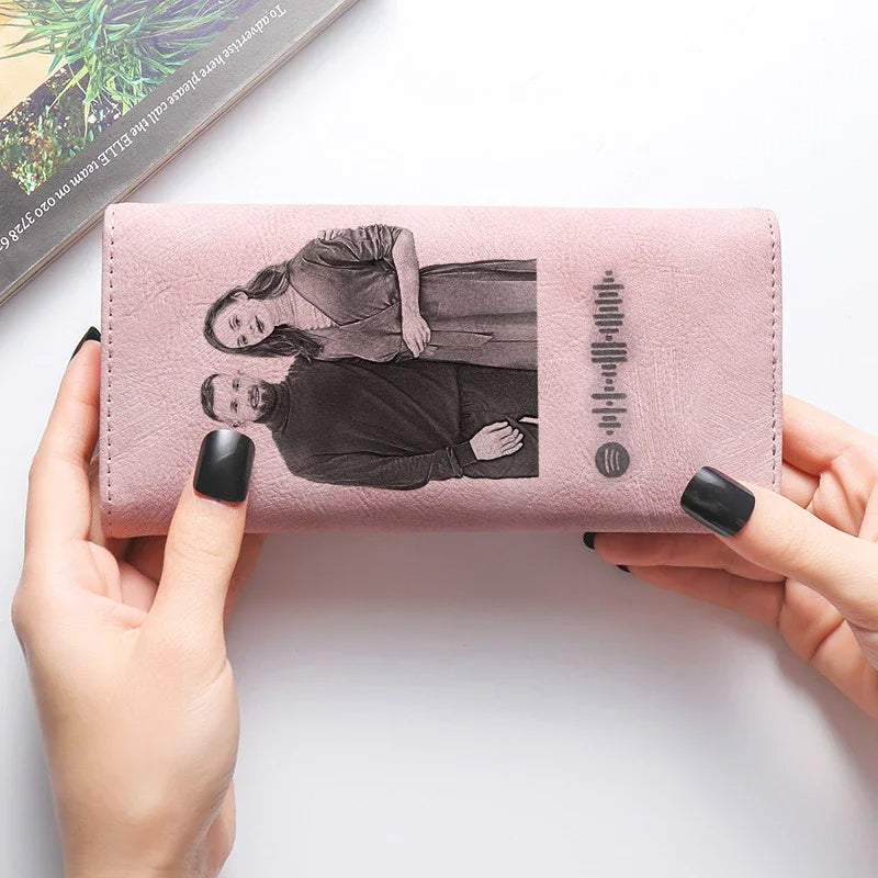 Customized women picture wallet