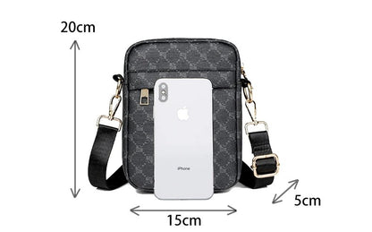 Men Shoulder Bag PU Leather Crossbody