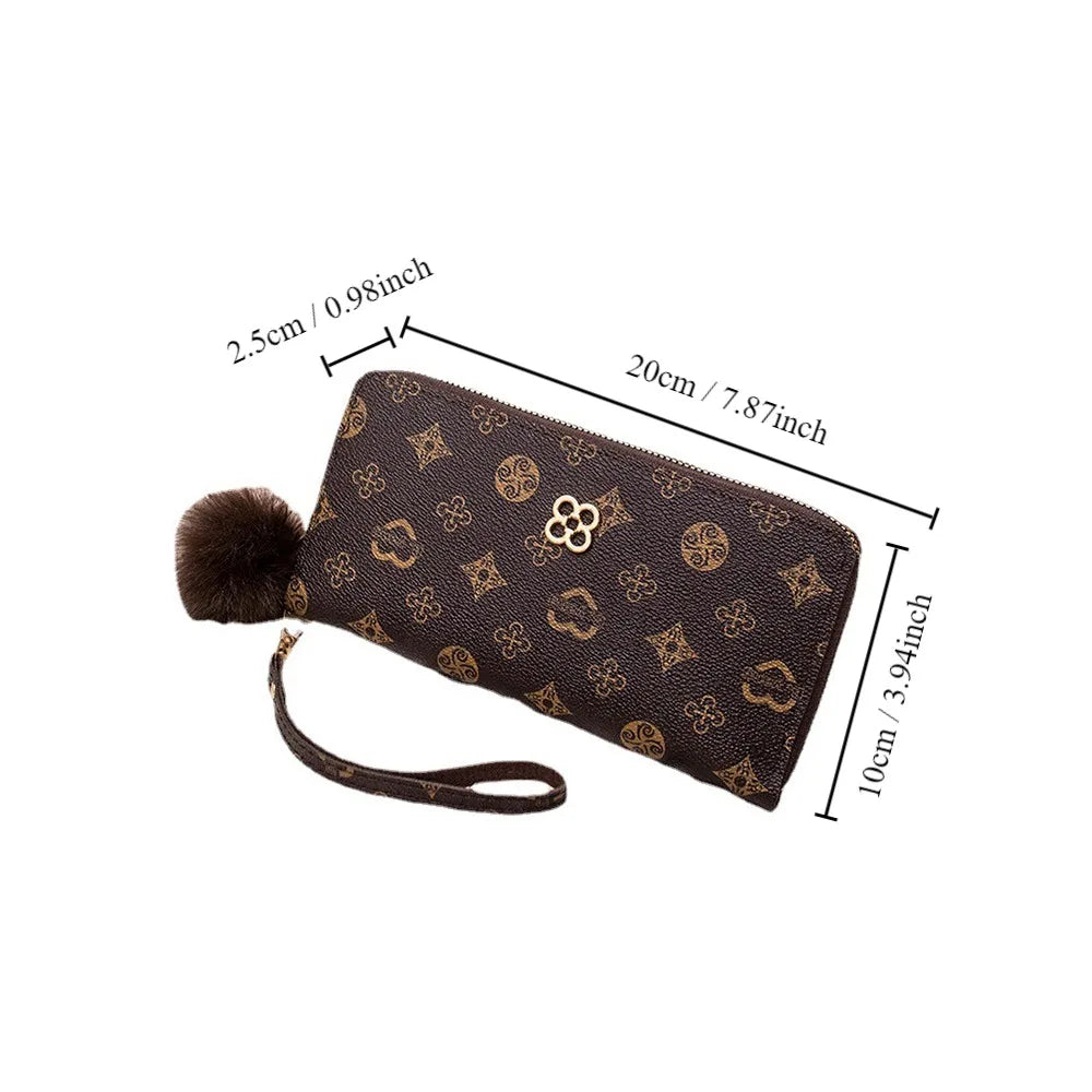 PU Leather Women hand Wallet