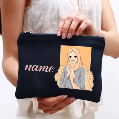 Personalized Makeup Bag with Name