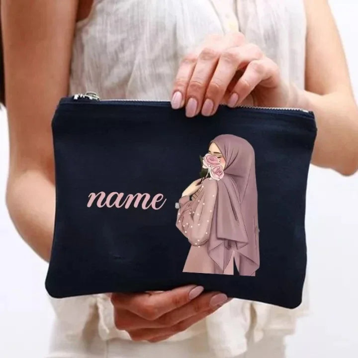 Personalized Makeup Bag with Name