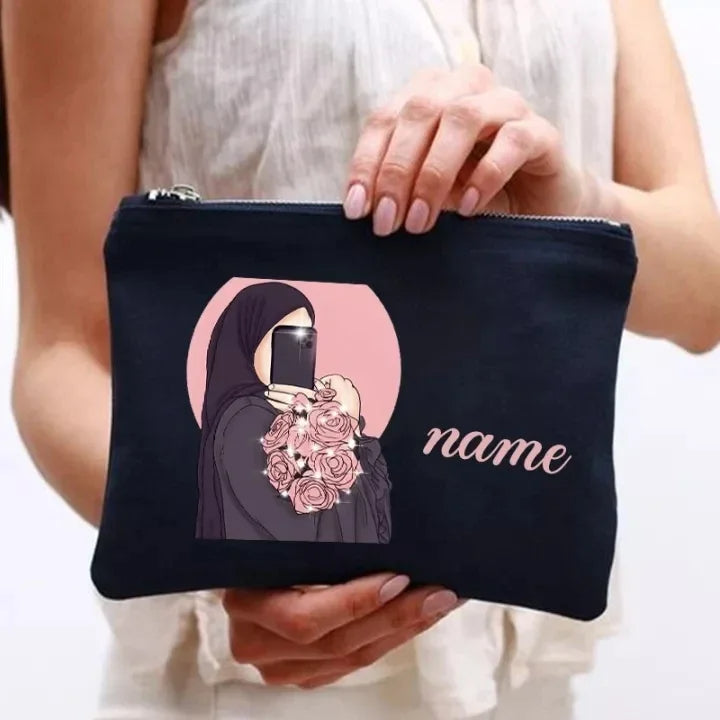 Personalized Makeup Bag with Name