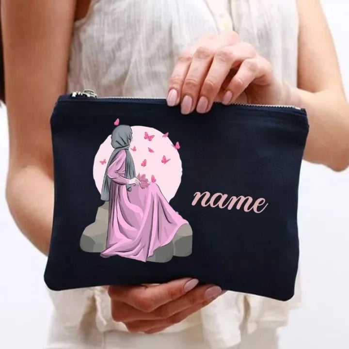 Personalized Makeup Bag with Name