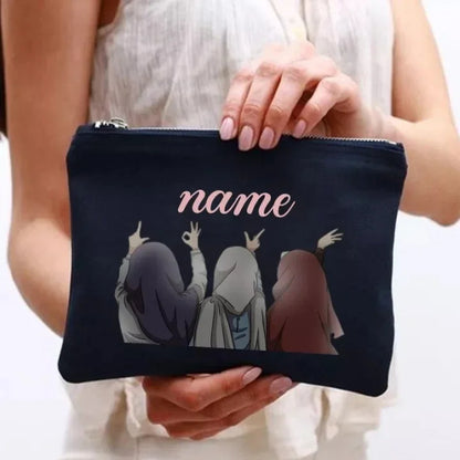 Personalized Makeup Bag with Name