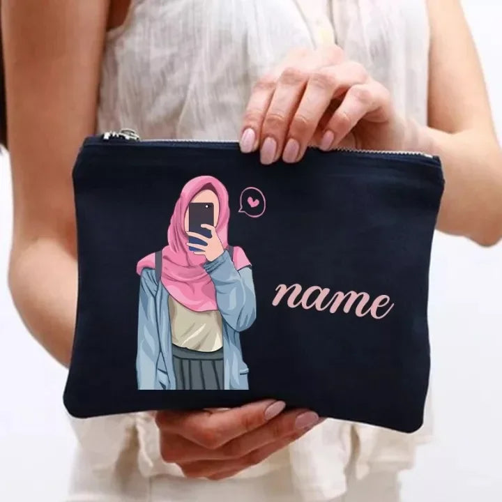 Personalized Makeup Bag with Name