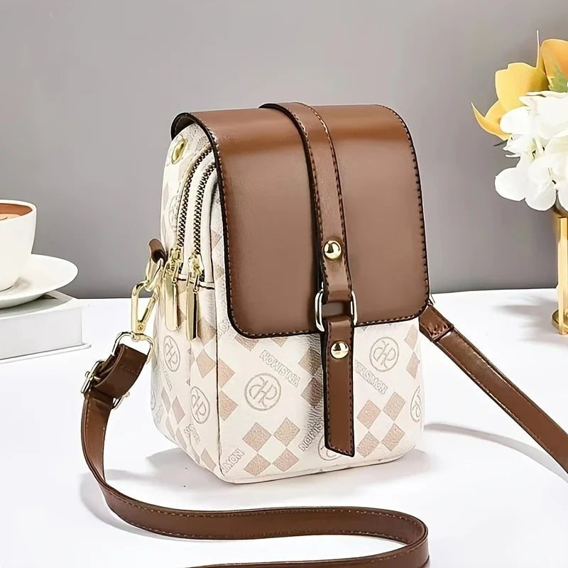 Women Bag Multi-layer Practical Small Crossbody Bag