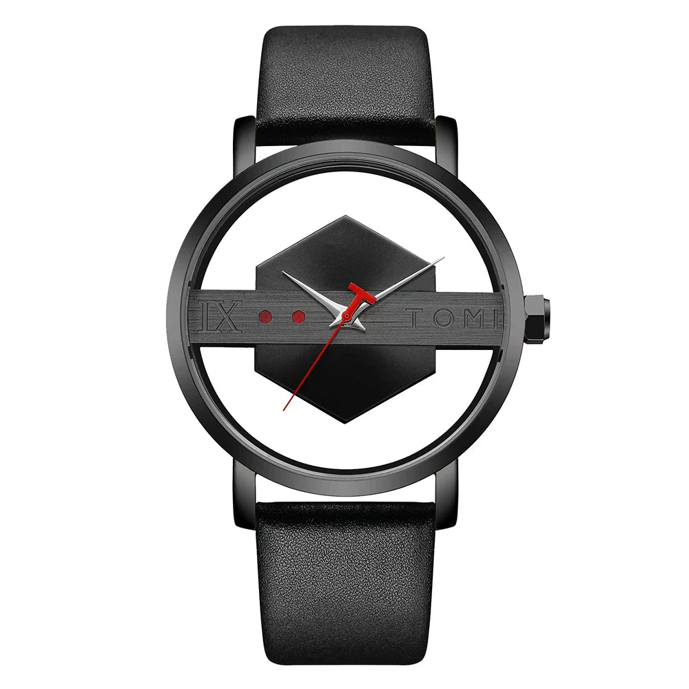 Quartz Watch Leather Watch Strap