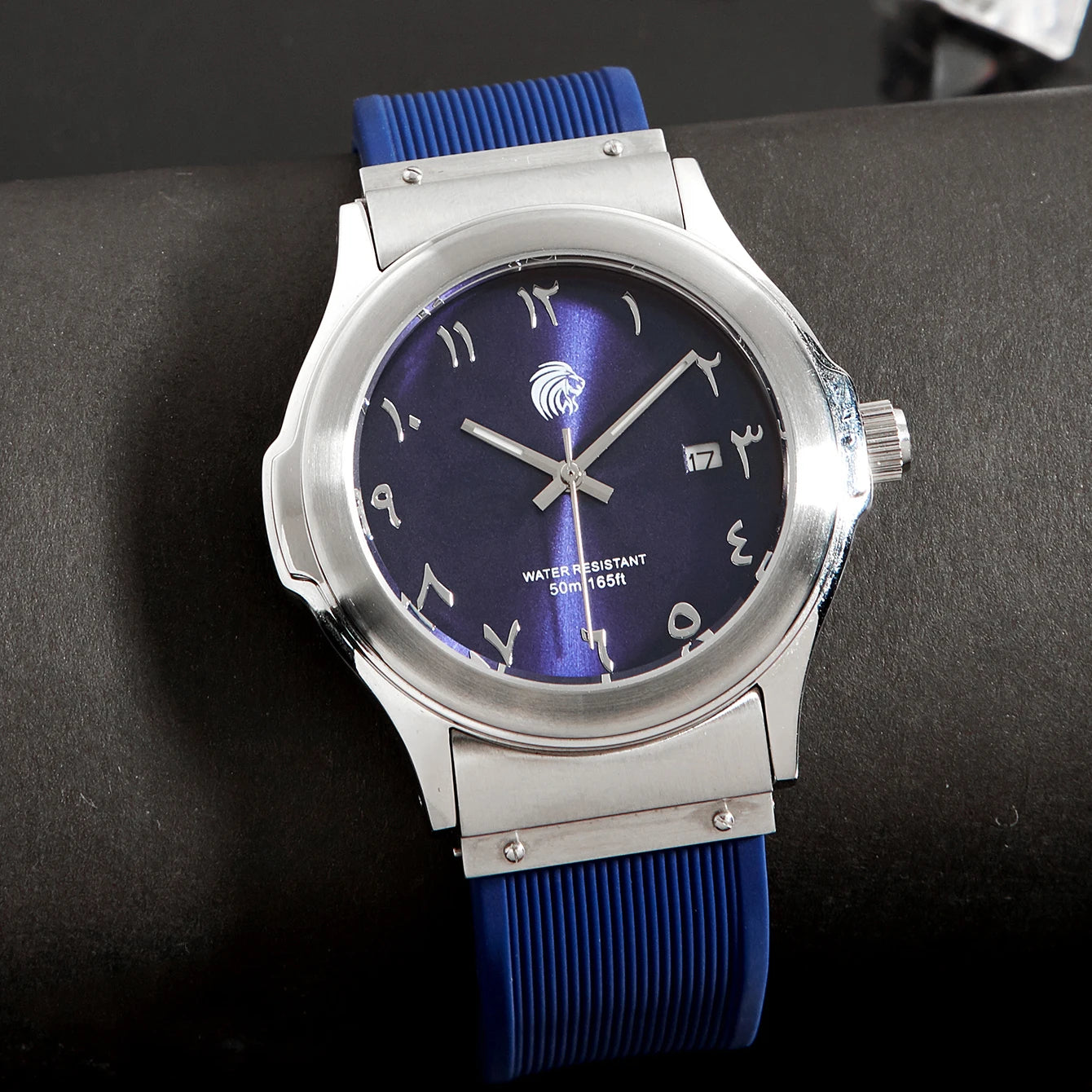 Branded Arabic Watch Full Stainless Steel Case Waterproof