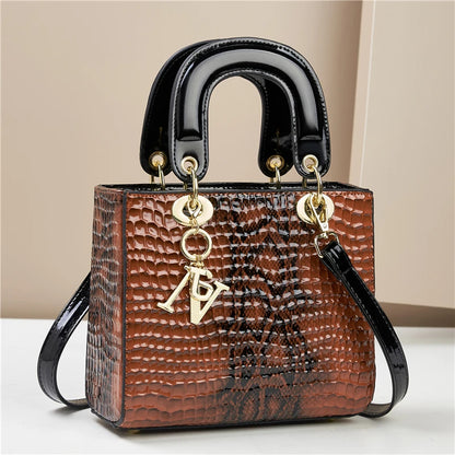 women's handbag, texture all matching travel single shoulder crossbody bag