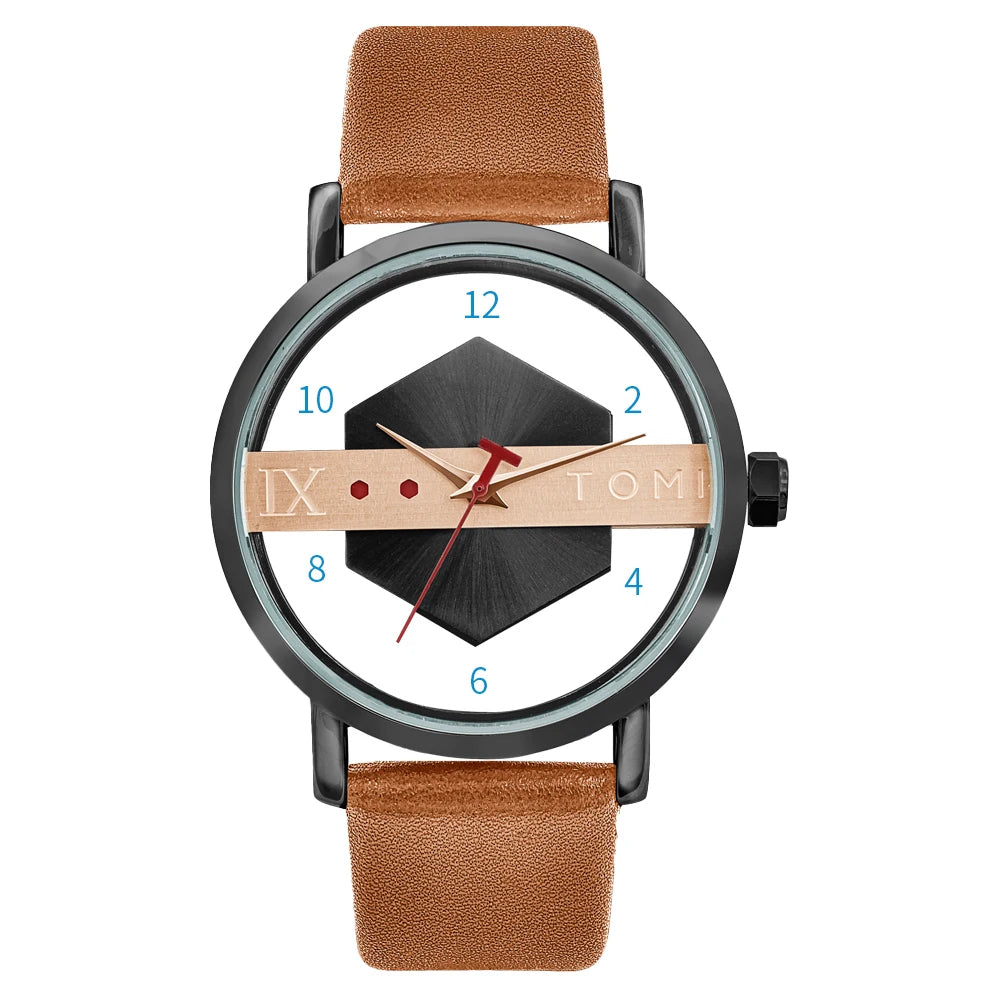 Quartz Watch Leather Watch Strap