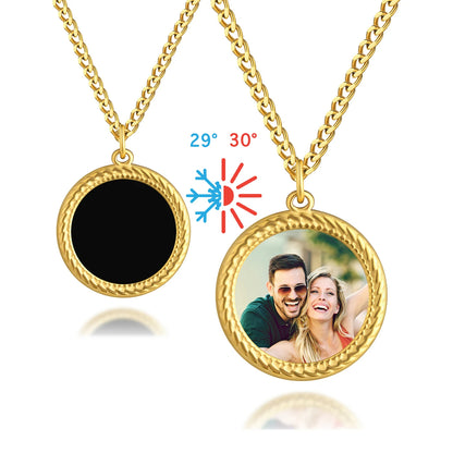 Personalized Heat-Activated Magic Necklace Customized photo