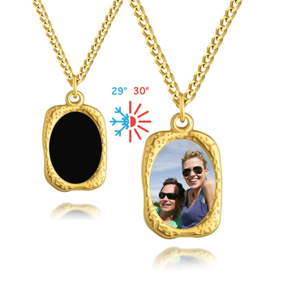 Personalized Heat-Activated Magic Necklace Customized photo