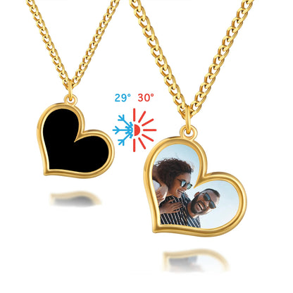 Personalized Heat-Activated Magic Necklace Customized photo