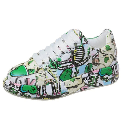 Women's Hand-painted Outdoor Casual Sneaker