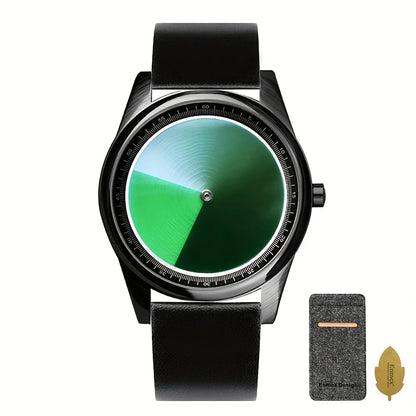 New Unique  Watch Fashion Casual Color Changing Dial Quartz Wriswatch