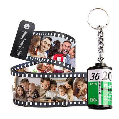 Customized Photo Picture Keychain Reel Album Photo Memory