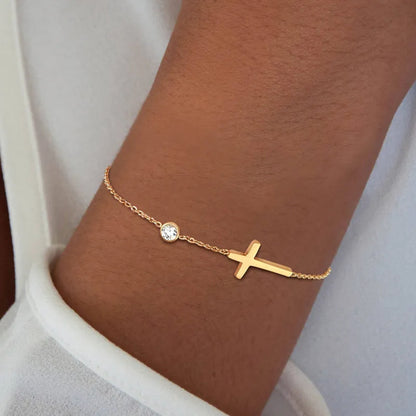 Trendy Cross Bracelet for Women