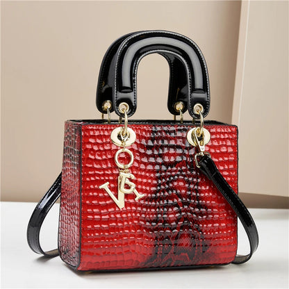 women's handbag, texture all matching travel single shoulder crossbody bag