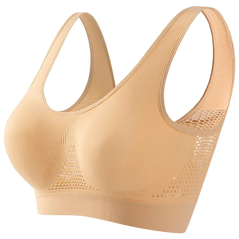 Bras For Women Sport, working Non-wire No Pad Crop Breathable