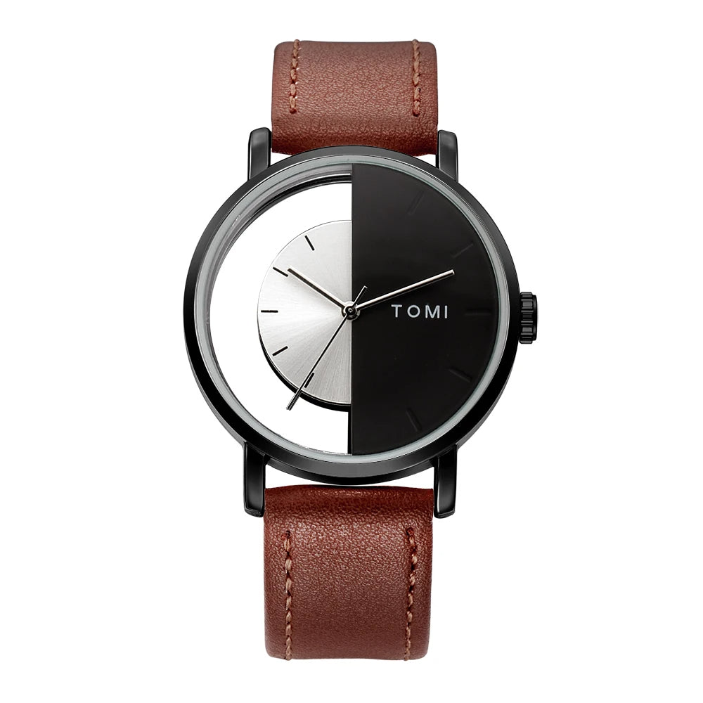 Quartz Watch Leather Watch Strap