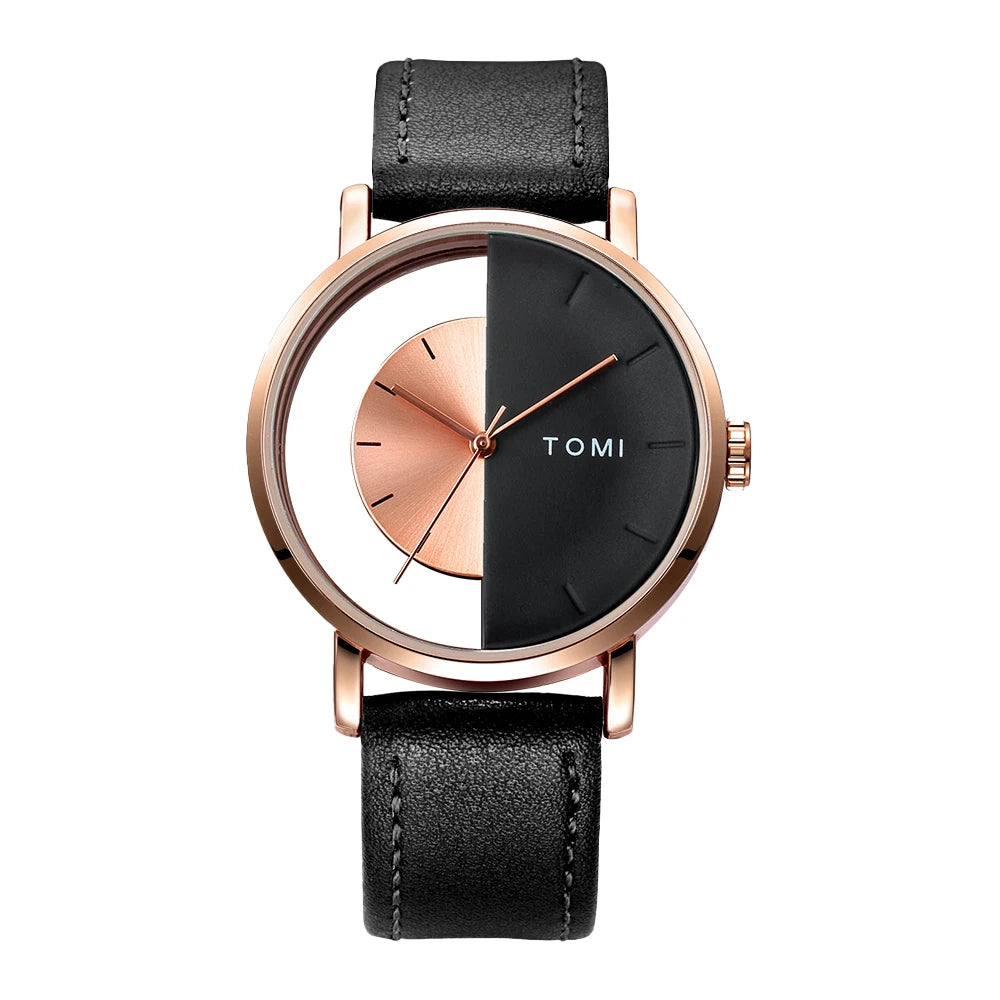 Quartz Watch Leather Watch Strap