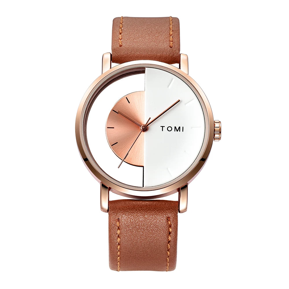 Quartz Watch Leather Watch Strap